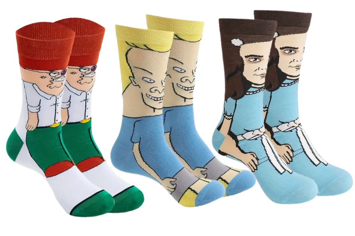 3 Pack Cartoon Socks Set Family Guy Theme with Peter Griffin