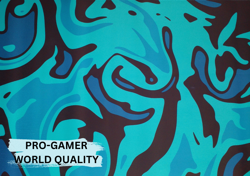 XXL Gaming Pro-Gamer Liquid Mouse Pad Extended Trending Black Desk Mat